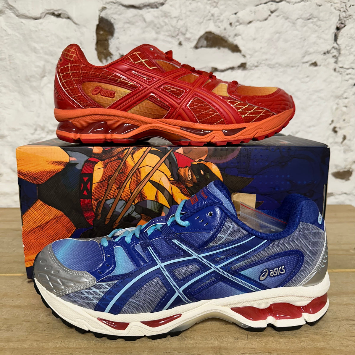 Asics Gel-Nimbus 10.1 Kith Marvel Iron Man v Mega Man Sz 10.5 DS