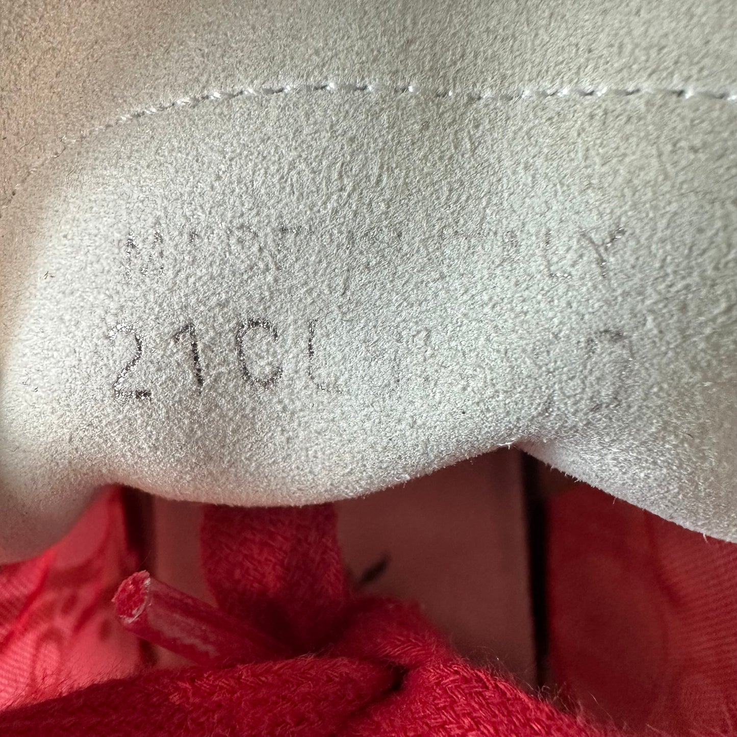 Dior B23 High Red Clear Oblique Sneaker Sz 7 (40)