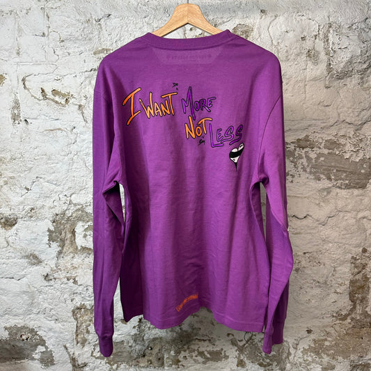 Chrome Hearts Matty Boy Thats That L/s Purple Sz L