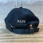 A Bathing Ape One Point Panel Cap Black Hat
