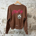 Chrome Hearts Matty Boy Structure Crewneck Brown Sz XS