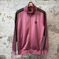 Needles Pink Black Track Jacket Sz M
