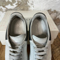 Alexander Mcqueen Silver Tab White Sneaker Sz 6.5 (39)