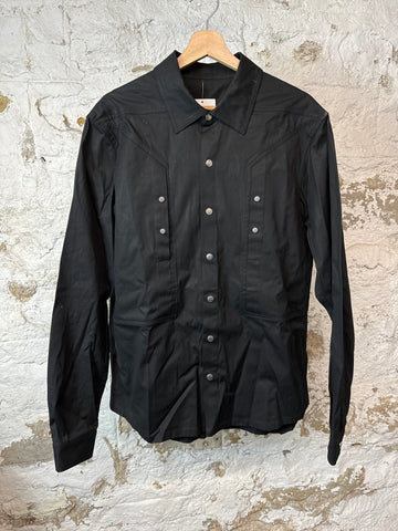 Rick Owens Runway Button Up Jacket Shirt Sz M