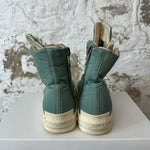 Rick Owens DRKSHDW Teal Padded High Sz 6.5 (39) No Box