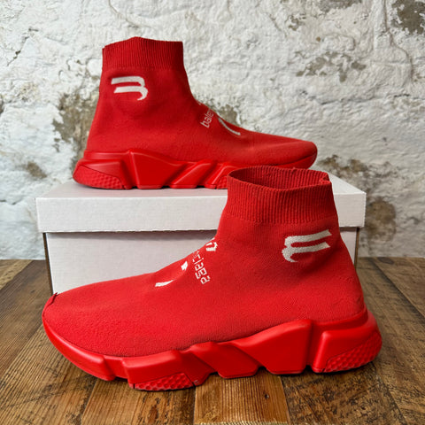 Balenciaga Sock Runner All Red Sz 11 (44) No Box