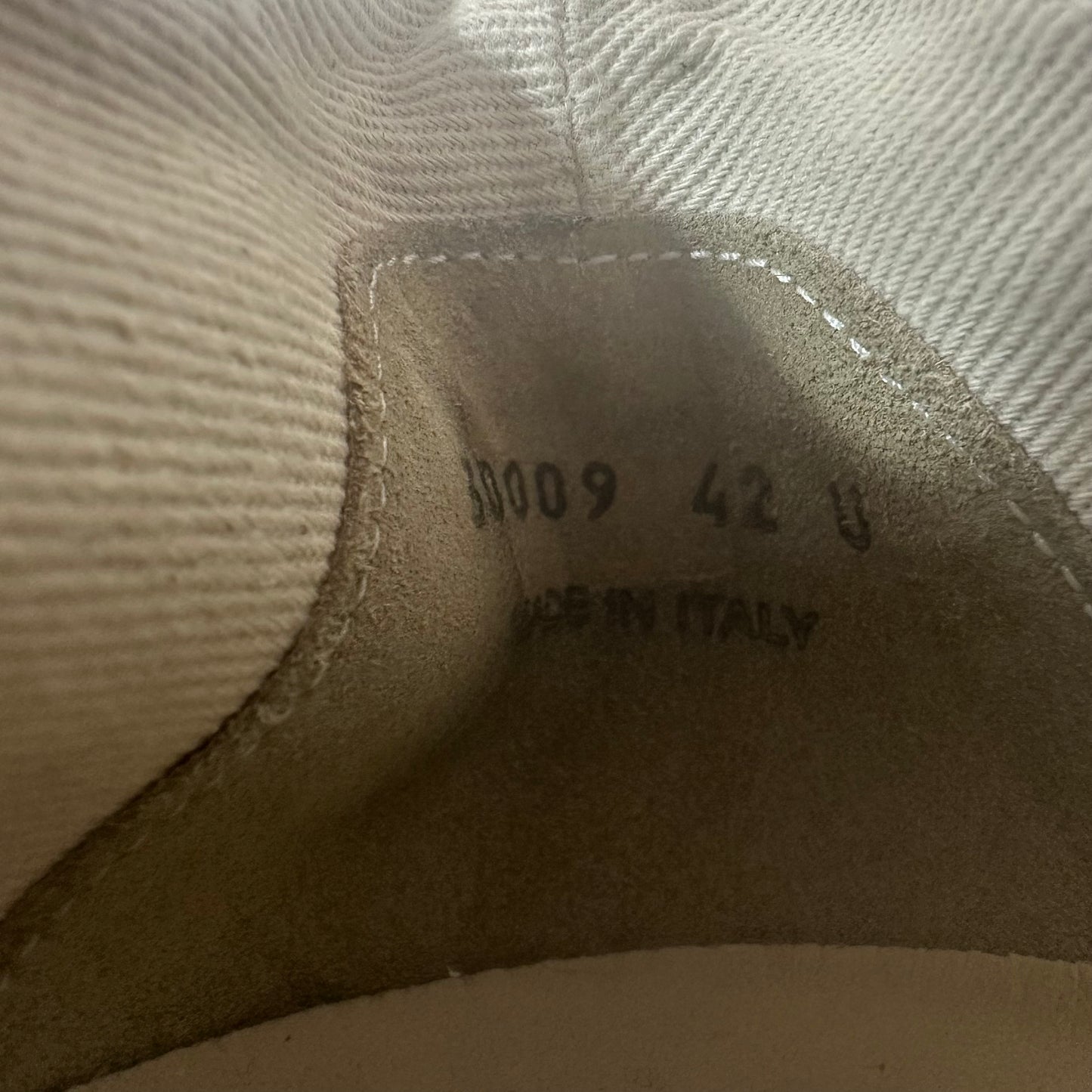 Rick Owens DRKSHDW Black Milk Sneaker Sz 9 (42)