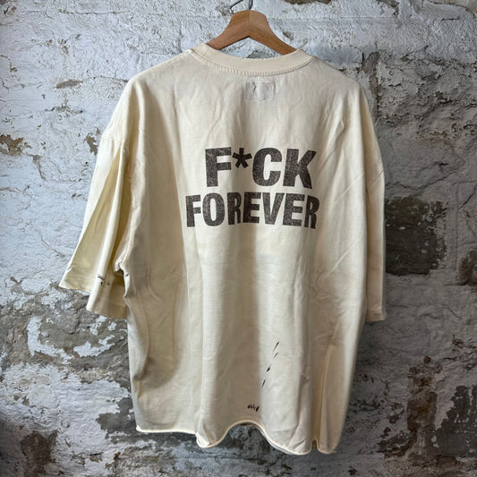 Bottega Desires Sex Sells Cream T-Shirt Sz XL
