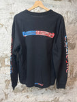 Chrome Hearts USA Scroll L/s Black Sz XL