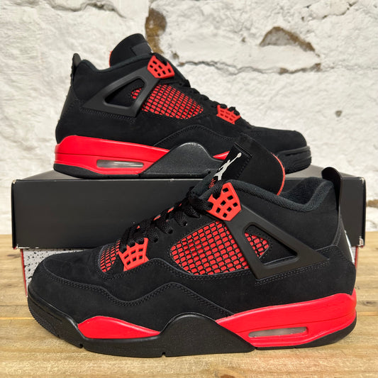 Air Jordan 4 Red Thunder Sz 10