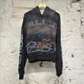 Vale Sport Dept Big Dog Black Hoodie Sz L