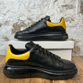 Alexander Mcqueen Yellow Tab Black Sneaker Sz 11 (44) No Box