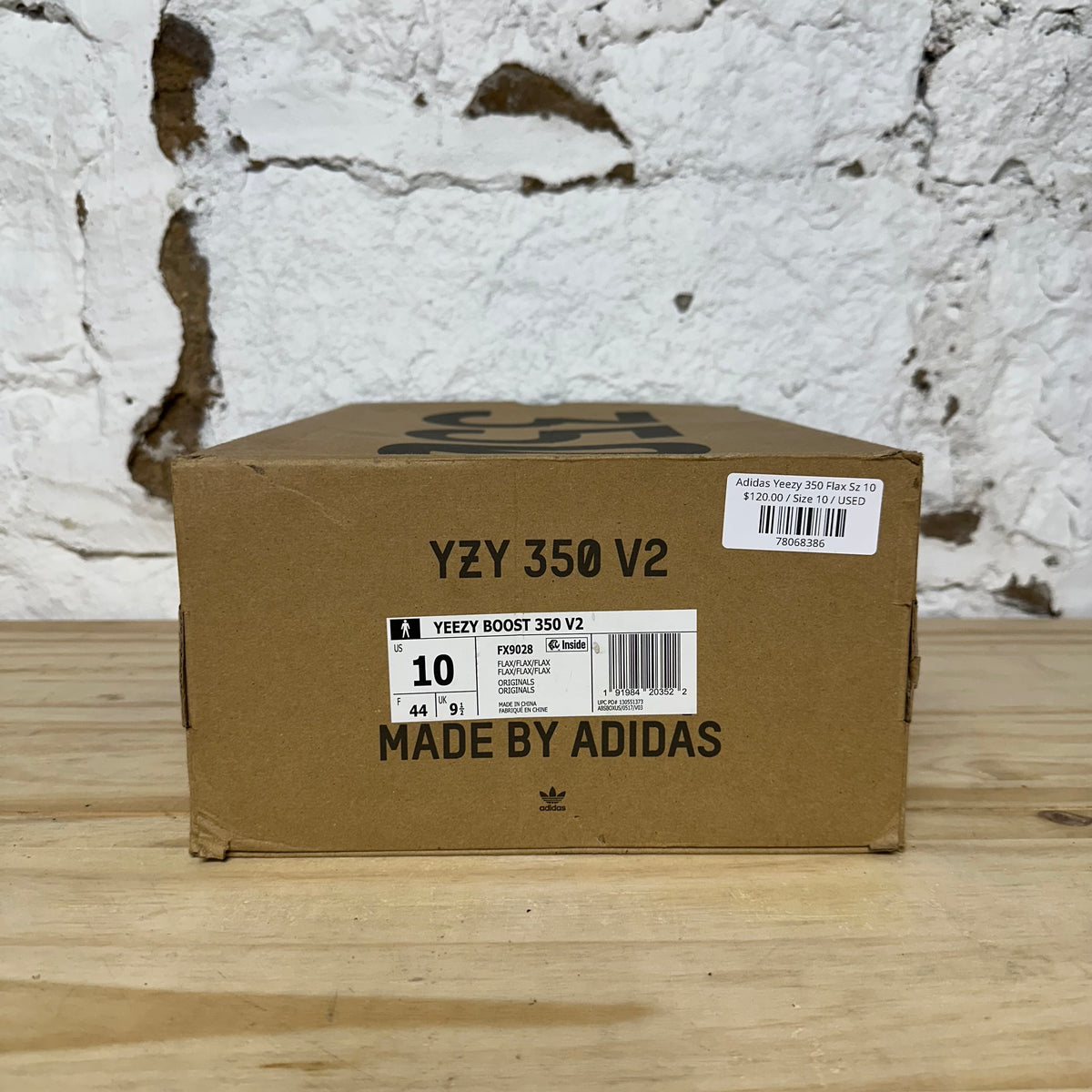 Yeezy 350 V2 Flax Sz 10