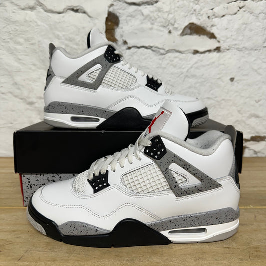Air Jordan 4 White Cement (2025)  Sz 8.5