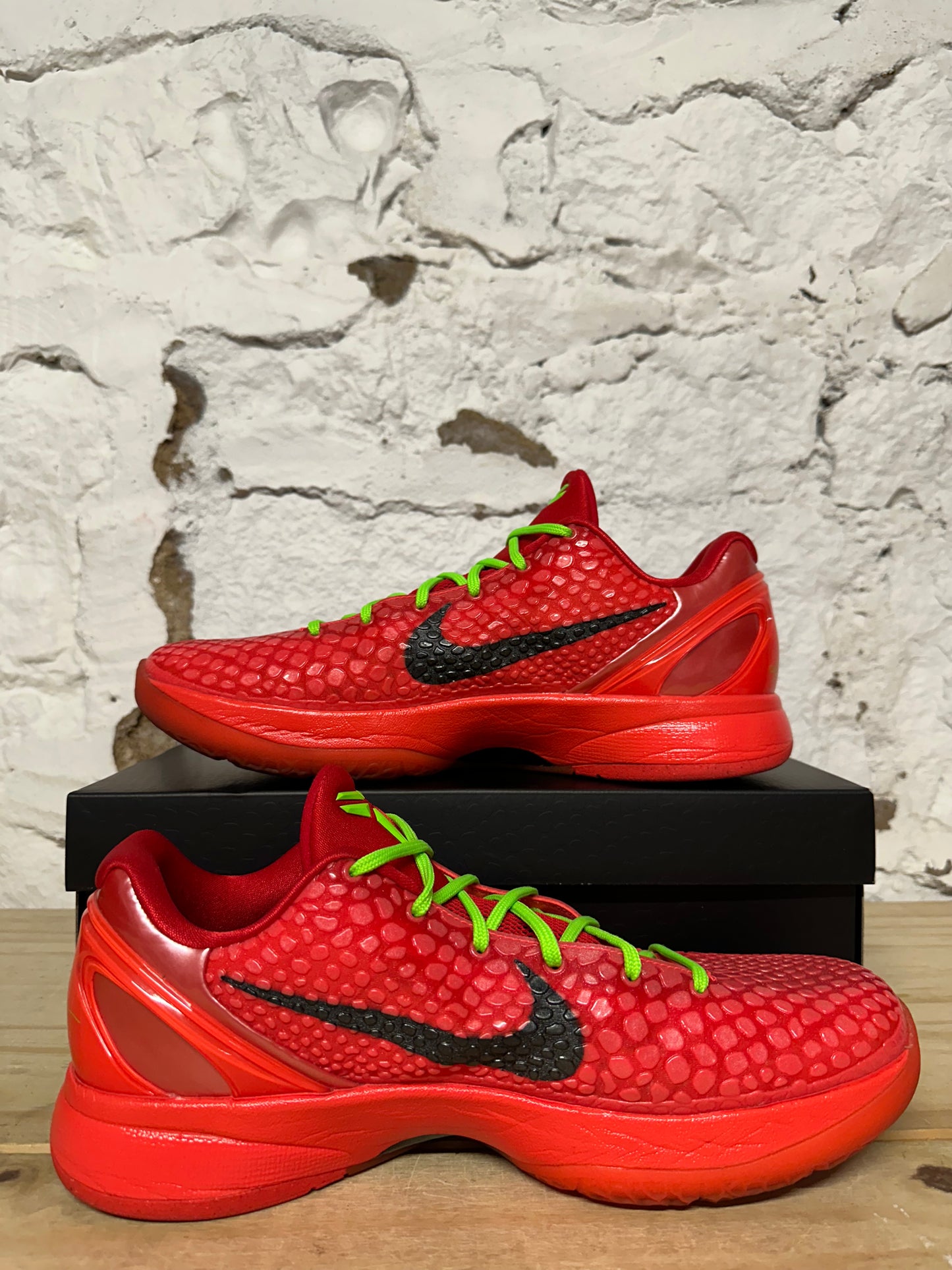 Nike Kobe 6 Protro Reverse Grinch Sz 12