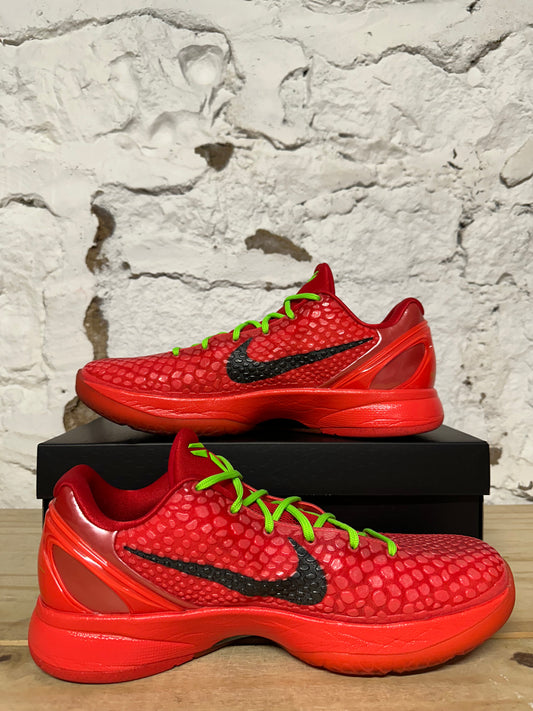 Nike Kobe 6 Protro Reverse Grinch Sz 12