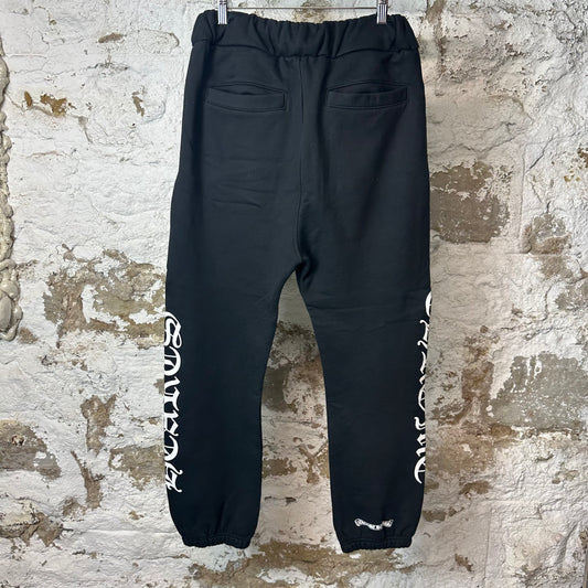 Chrome Hearts Horseshoe Logo Sweatpants Black Sz S