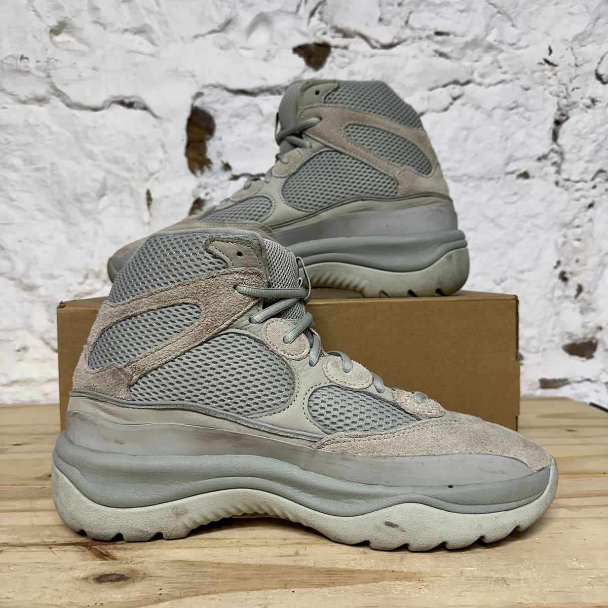 Yeezy Desert Boot Salt Sz 11.5