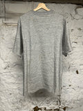 Supreme Grey Pocket Logo T-Shirt Sz L