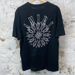 Amiri Flower Black T-Shirt Sz M
