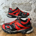 Balenciaga Track Runner Black Red Grey Sneaker Sz 12 (45)