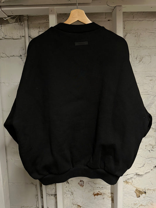 Fear of God Essentials State Black Crewneck Sz S
