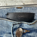 Amiri Knee Hole Washed Blue Denim Jeans Sz 30