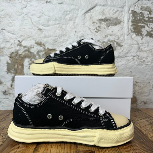 Maison Mihara Black Cream Peterson Sneaker Sz 7 (40) DS