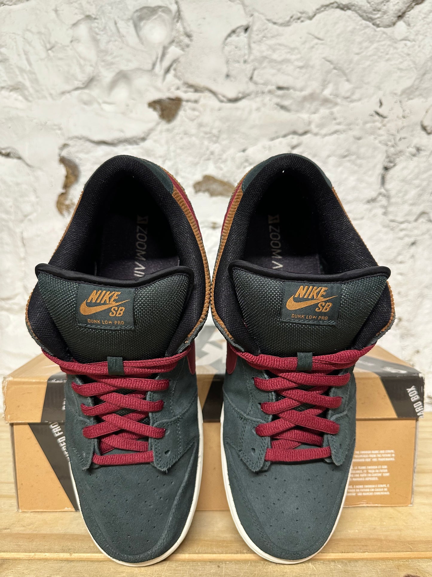 Nike SB Dunk Low Spruce Corduroy Ale Brown Sz 13