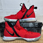 Nike LeBron 14 University Red Sz 12