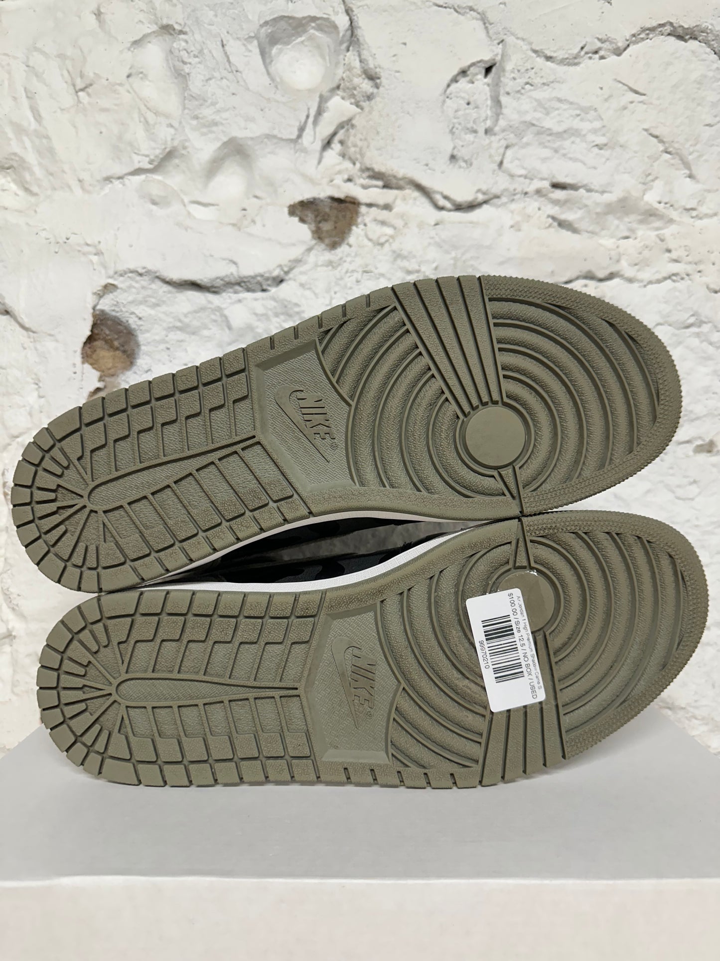 Air Jordan 1 High Premium Shadow Camo Sz 12.5