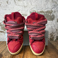 Lanvin Curb Multicolor Lace Watermelon Sneaker Sz 12 (45)