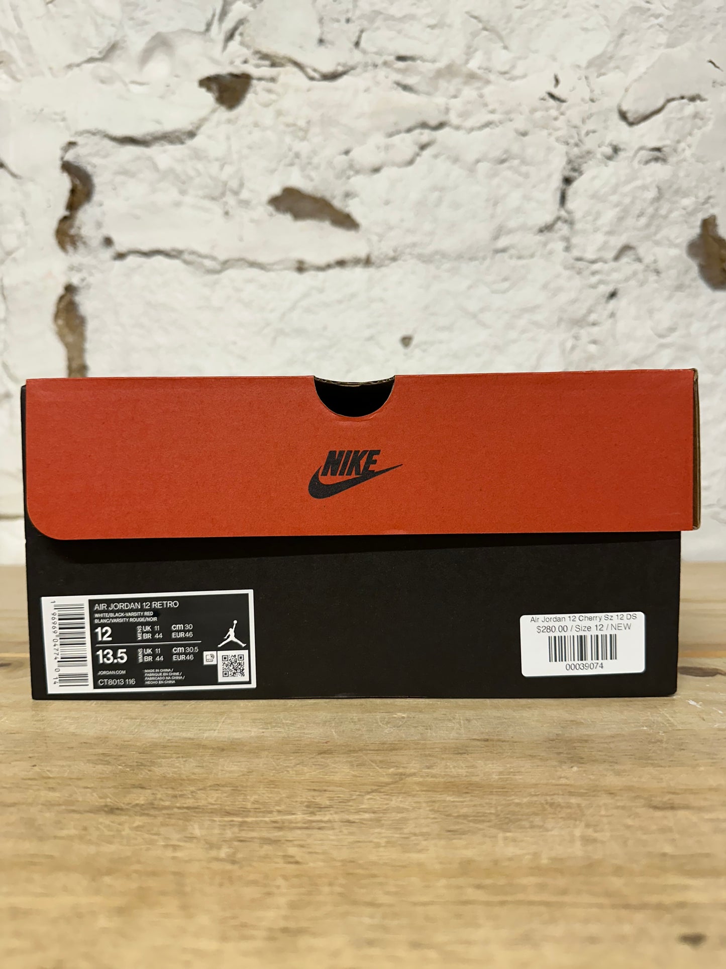 Air Jordan 12 Cherry Sz 12 DS