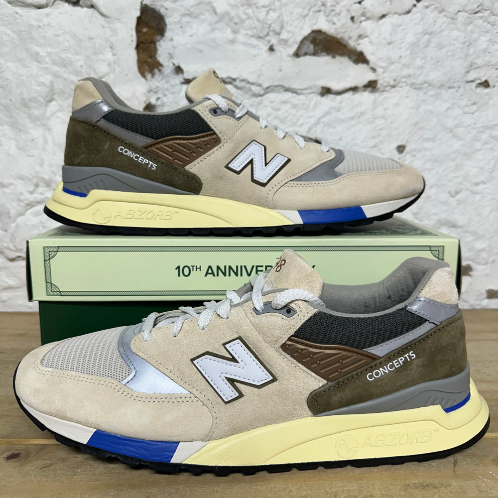 New Balance 998 MiUSA Concepts C-Note 10th Anniversary (2023) Sz 13