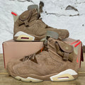 Air Jordan 6 Travis Scott British Khaki Sz 8