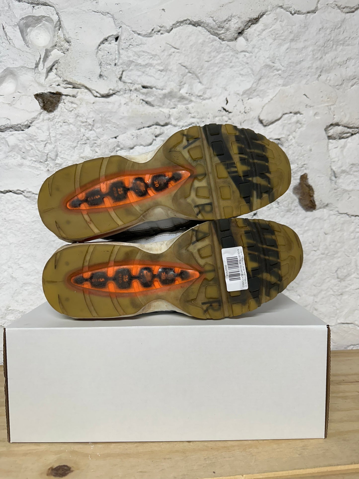 Nike Air Max 95 Kim Jones Total Orange Sz 12