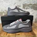 Prada Americas Cup Grey Rubber Sneaker Sz 9 (42)
