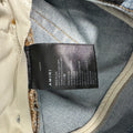 Amiri MX1 Red Navy Patch Blue Denim Jeans Sz 32