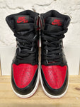 Air Jordan 1 High Patent Bred Sz 6Y