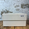 Alexander McQueen Black Suede Tab White Sneaker Sz 5.5 (37.5)