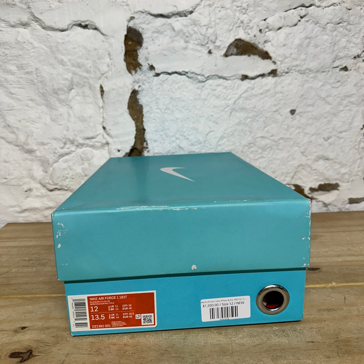 Nike Air Force 1 Low Tiffany & Co. 1837 Sz 12 DS