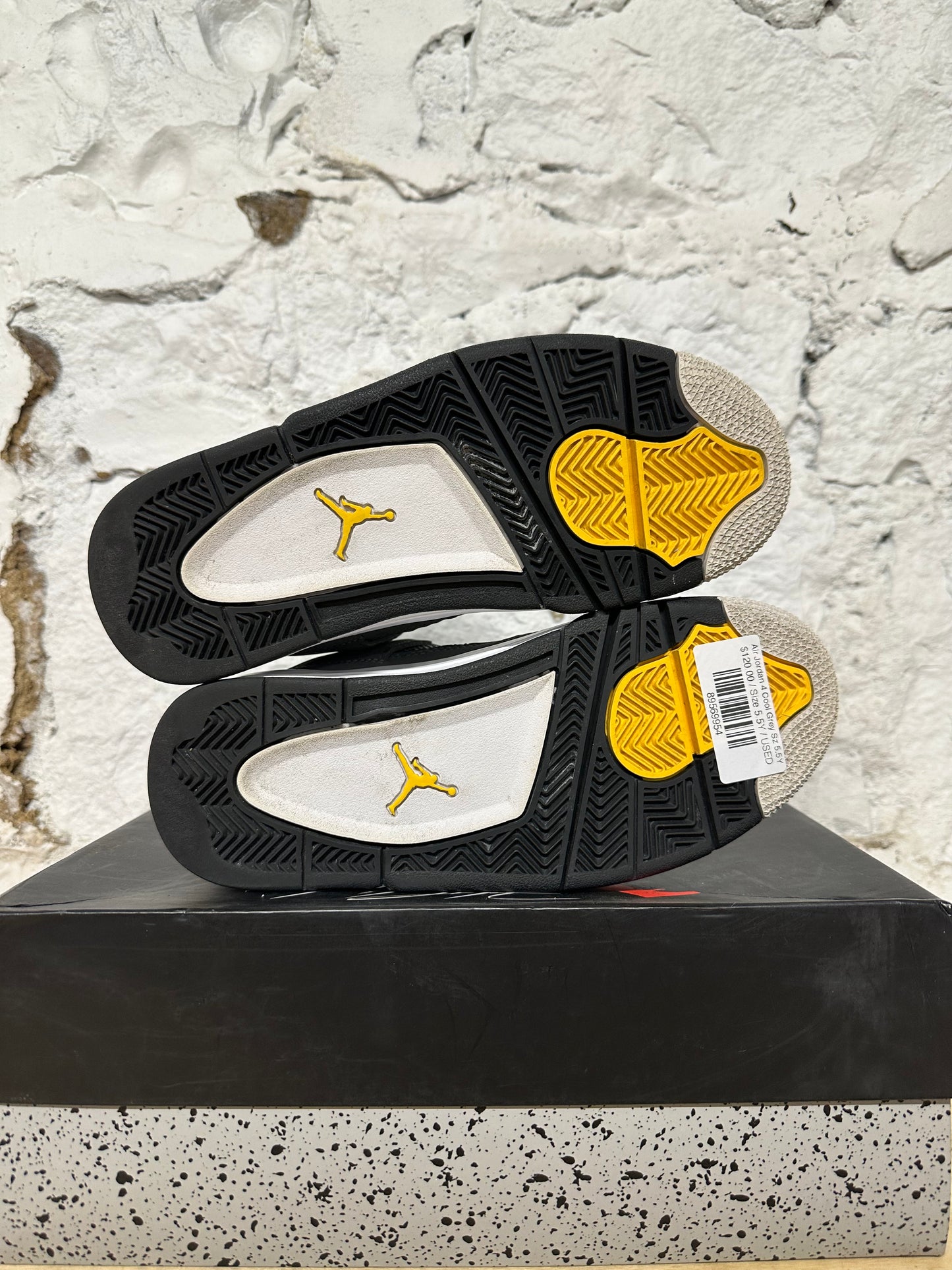 Air Jordan 4 Cool Grey Sz 5.5Y