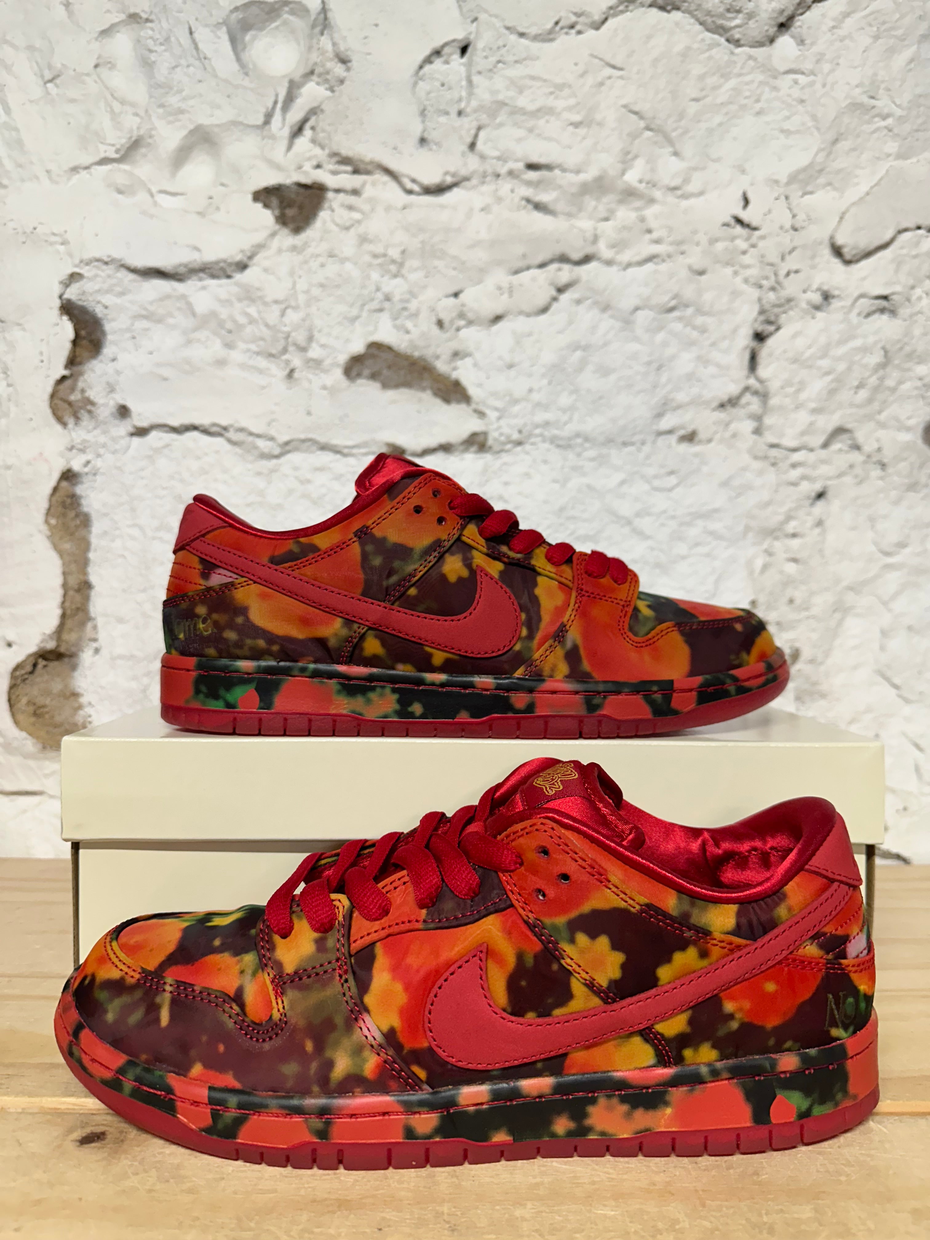 Nike SB Dunk Low Wizard Of Oz Poppy Sz 9.5 DS