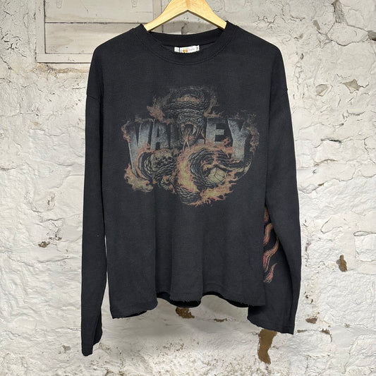 Vale Serpent Black Thermal Long Sleeve Sz M