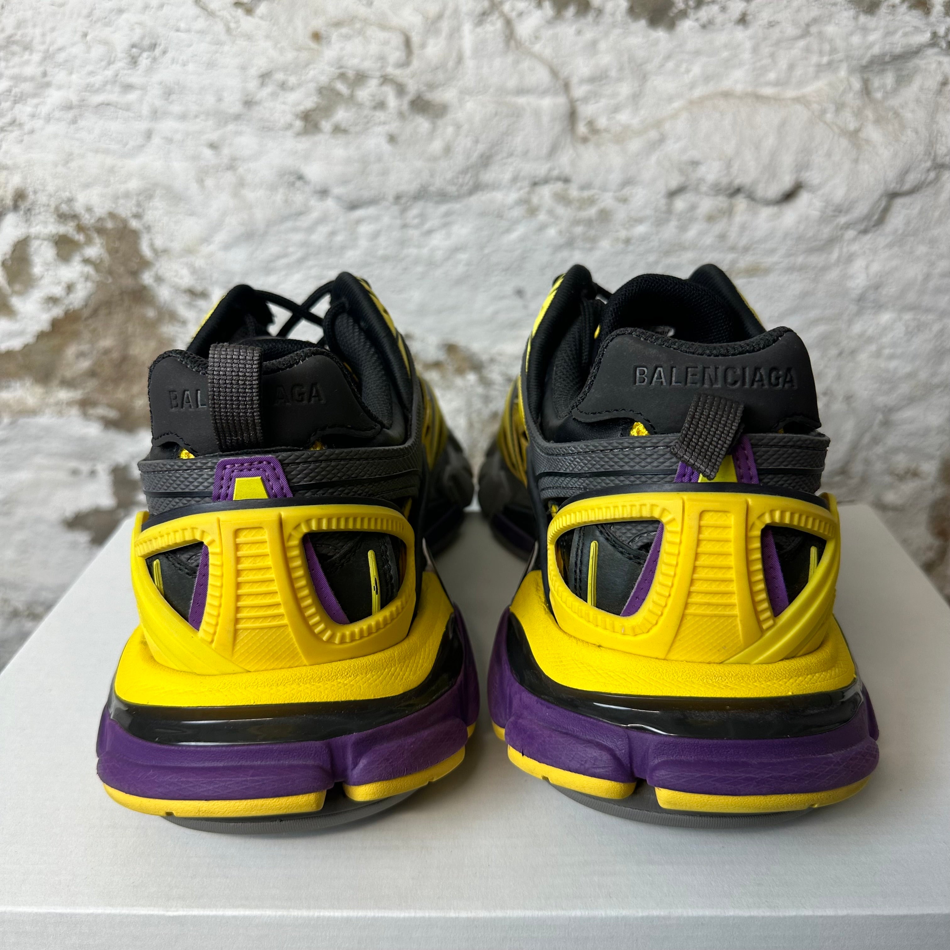 Balenciaga Track 2 Yellow Purple Black Sz 8 (41) No Box