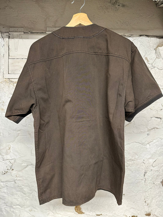 Undefeated Faded Brown Baseball Jersey Sz S