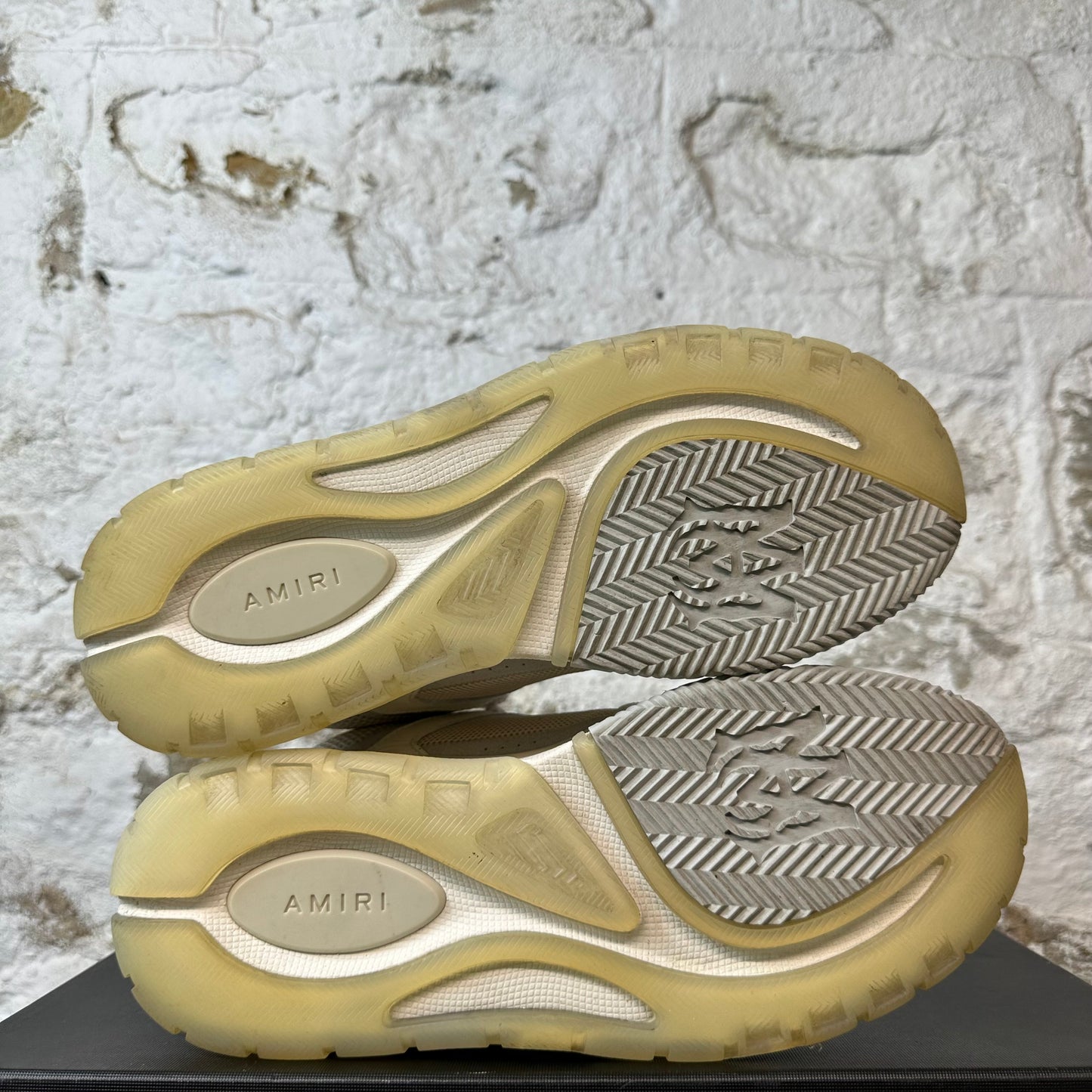 Amiri MA-1 Cream White Sneaker Sz 10 (43)