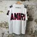 Amiri 22 Skater Logo White T-Shirt Sz S