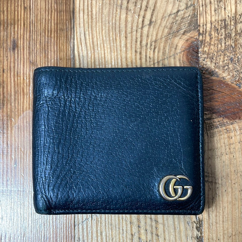 Gucci Marmont Black Bifold Wallet