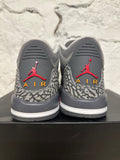 Air Jordan 3 Cool Grey Sz 7Y